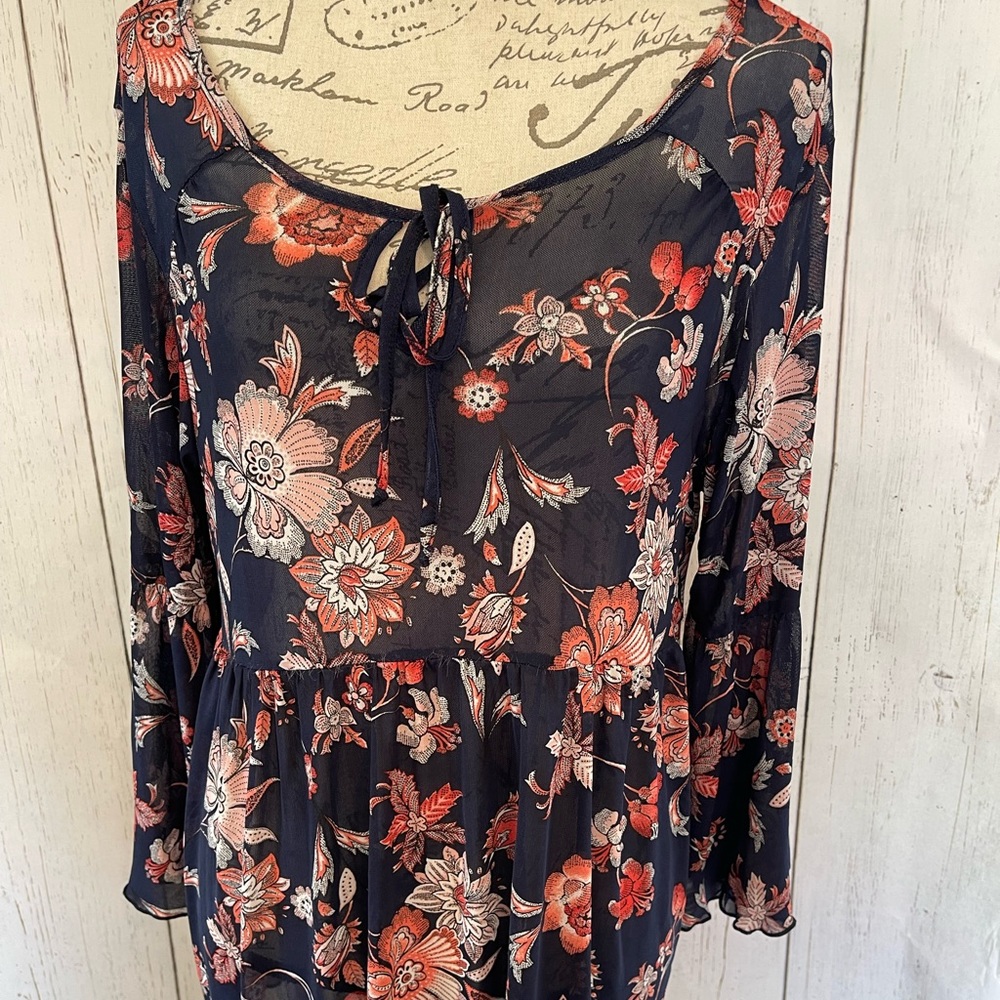 Lavender sky ladies top